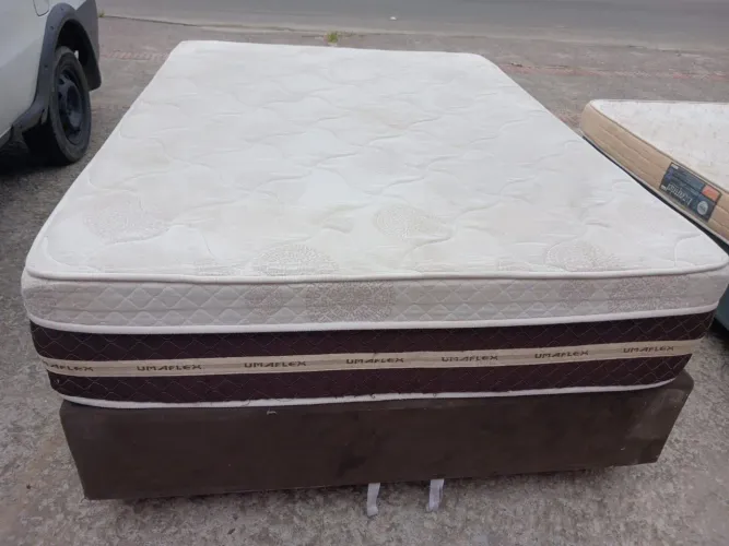 Cama Box colchão alto