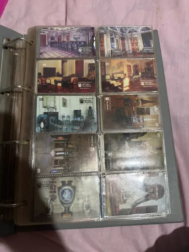 Cartões telefônicos antigos para colecionador 