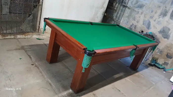 Reforma de mesa de sinuca