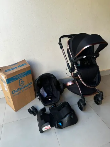 Carrinho Moisés 3 em 1 Vulkan 360