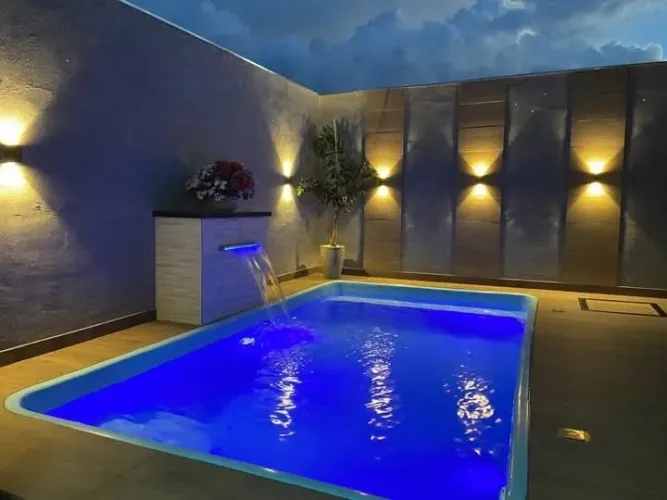 Piscina 5 metros retangular Piscina de fibra 5 metros,