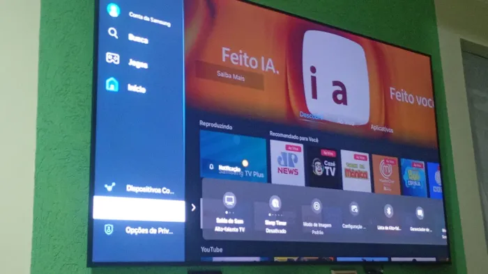 Vendo TV SMART SAMSUNG 43 POLEGADAS 4K...NOVINHA