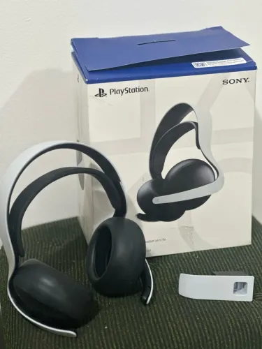 Headset Sony PlayStation Pulse Elite Sem Fio PS5 - Original, Usado