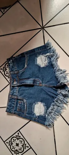 Shorts jeans menina