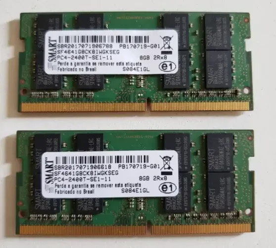 Kit Memória Ram Smart 16gb (2x8gb) Ddr4 2400mhz So-dimm