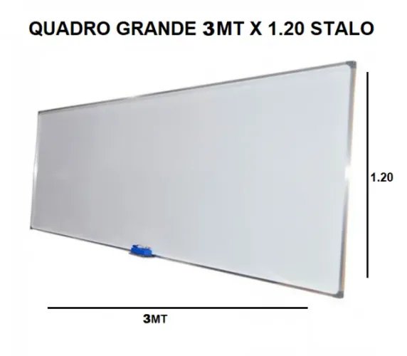 Temos quadros branco novos lacrado moldura de aluminio ideal pra aulas escolas chamahh