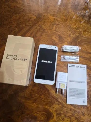 Celular Samsung Galaxy S5 branco perolado (ver descrição)