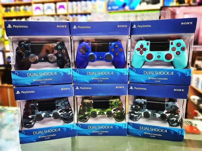 Controle ps4 controles de ps4 via sem fio
