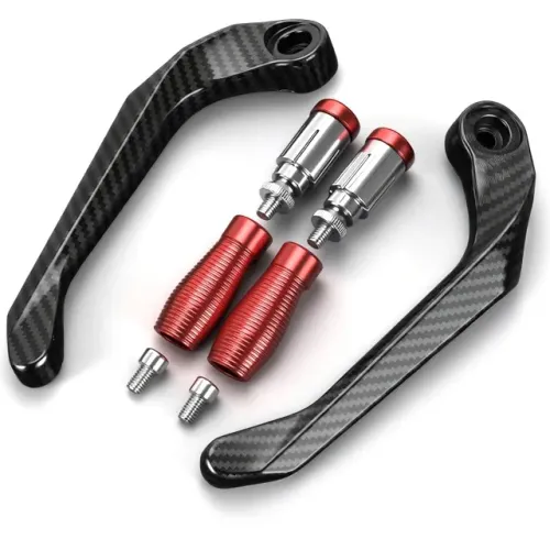 Protetor de Manete Universal Moto Esportiva Alumínio CNC Guidão 22mm Freio Embreagem Par