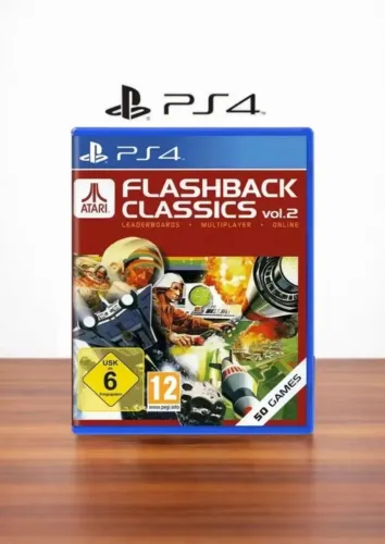 Jogo Flashback Classics Vol. 2 50 Jogos Atari Retro PS4 Playstation 4