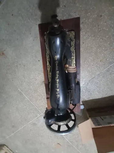 Máquina de costura antiga