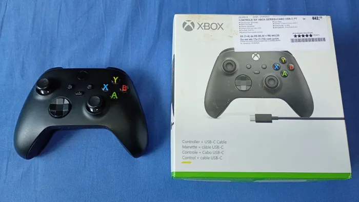 Controle de Xbox séries S - Preto