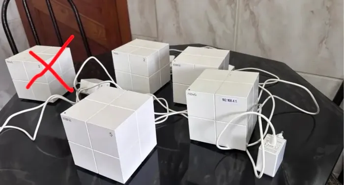 Kit Mesh Wi-Fi Nova (4 unidades)