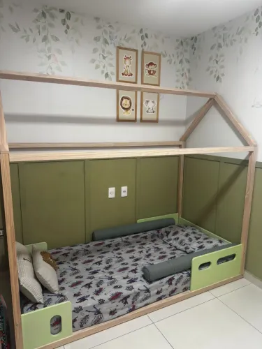 Cama montessoriana infantil solteiro