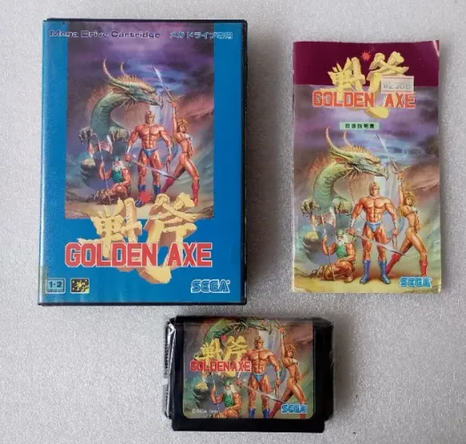 Golden Axe original Japonês para Mega Drive