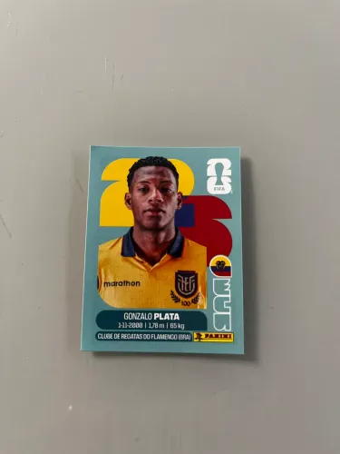 Figurinha Gonzalo Plata Copa do Mundo 2026 Original Panini