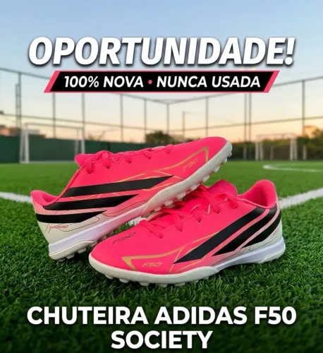Chuteira Adidas infantil nova TAM 32