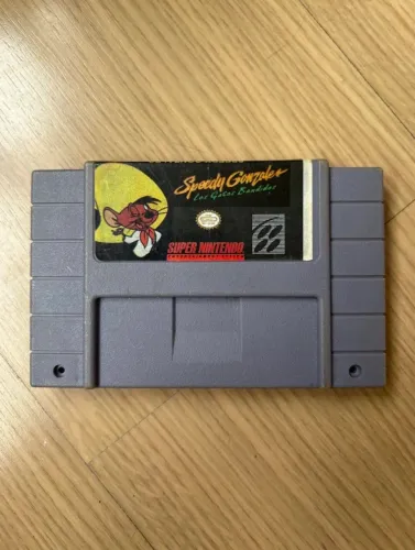 Jogo speedy gonzales super nintendo