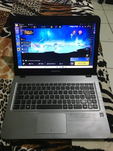 Notebook Compaq i5 7*Geração SSD 256gb +Nvme 16gb DDR4 