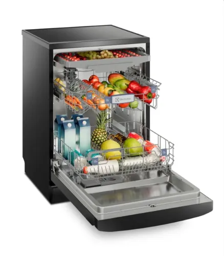 Lava-Louças Electrolux 14 Serviços Preta