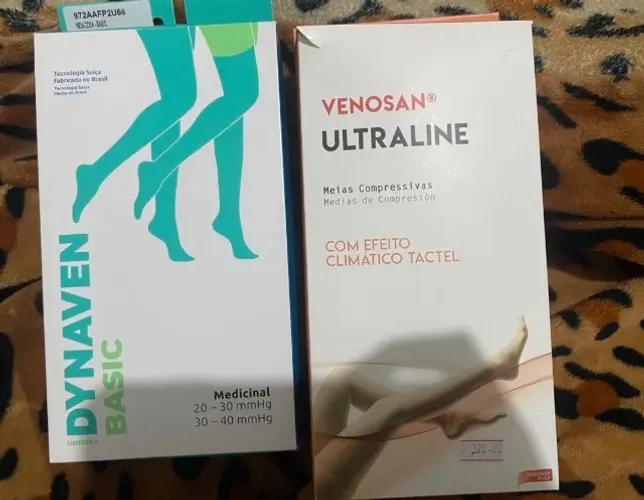 Meias Compressivas Nunca usadas