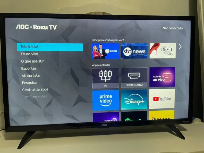 Smartv AOC 32 polegadas