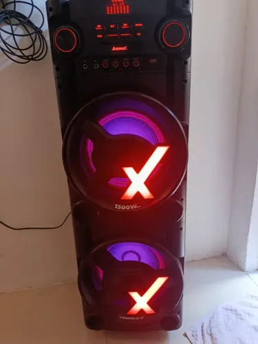 caixa de som amvox