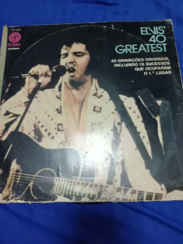 Disco de Vinil Elvis 40 Greatest Hits