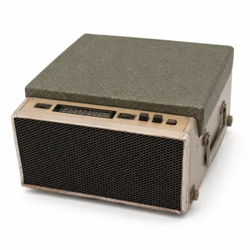 Vitrola Rádio Portátil Fuji Revisada 33 45 78 RPM