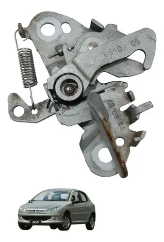 Fechadura Capo Peugeot 206