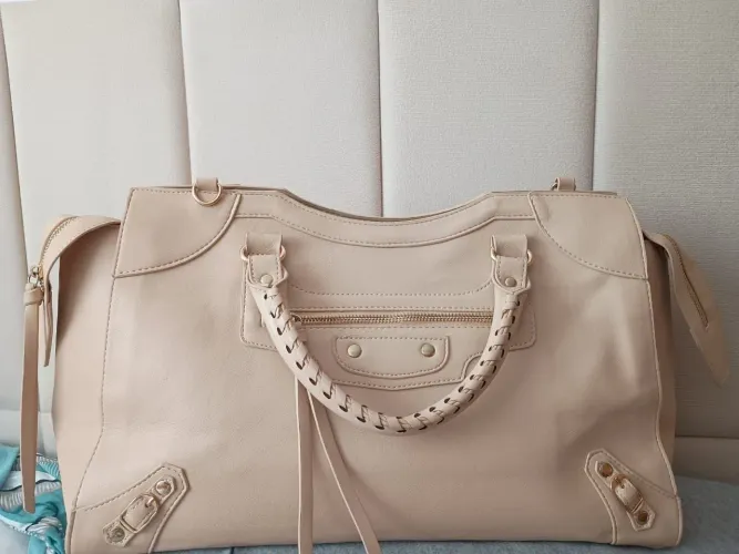Bolsa top branca