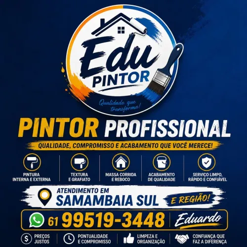 ED PINTOR DISPONÍVEL