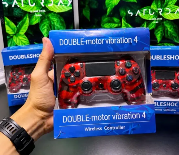 Controle sem fio para Ps4/PC/Celulares e Tv box com Wireless e Touch Screen