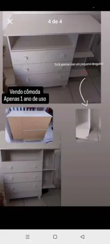 Vendo cômoda semi-nova