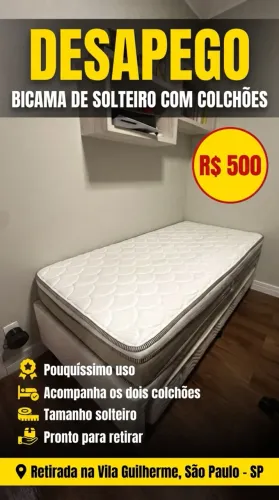 Bicama de Solteiro