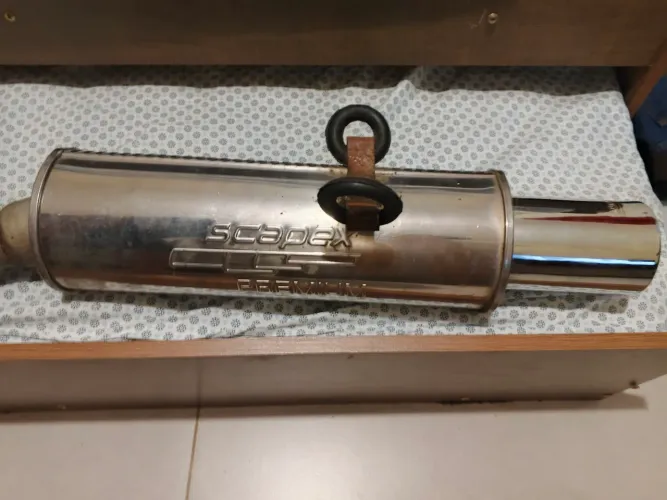 Abafador esportivo com ponteira de 3,5 polegadas 
