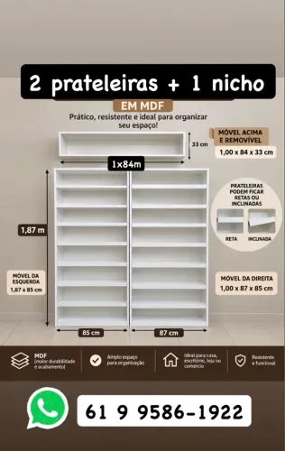 PRATELEIRA EM MDF