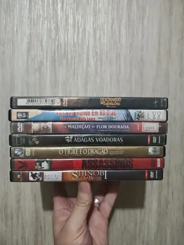 Lote 7x filmes Luta Oriental DVD Original