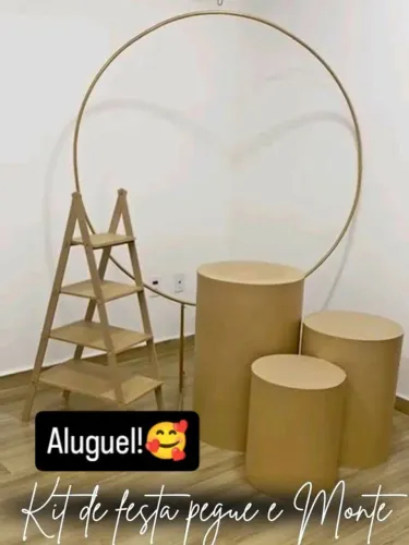 Decoração pegue e monte 