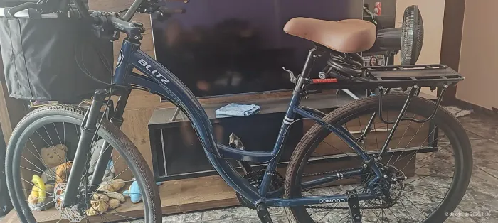 BIKE BLITZ COMODO 29 NOVA, GARUPA, CESTINHA ETC. 21 MARCHAS