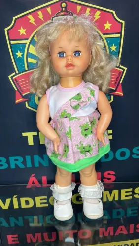 Boneca Bate Palminha estrela anos 80
