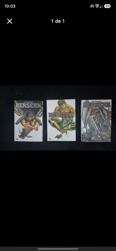Mangás Berserk 1-3