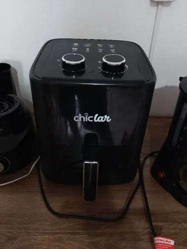 Air fryer 5L nova mais tá com defeito tá ligando