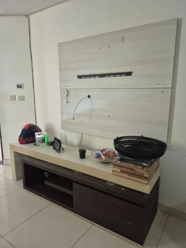 Rack com painel integrado