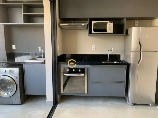 APARTAMENTO EM PINHEIROS PARA LOCAÇÃO DE 35M, 1 VAGA