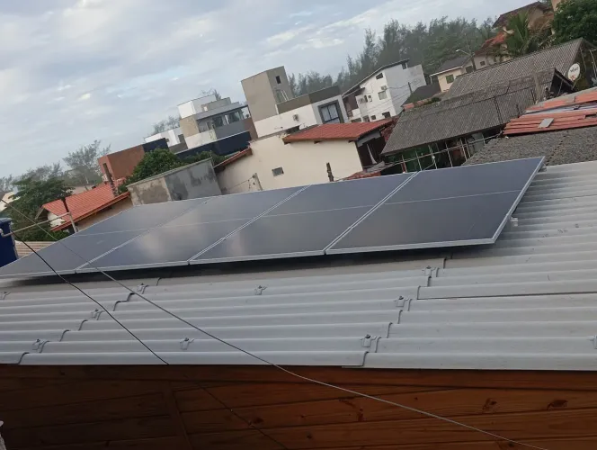 Kit energia solar por moto 150cc (geração fotovoltaica)
