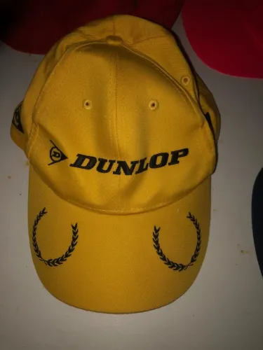 Boné hat DUNLOP vintage original MotoGP automobilismo