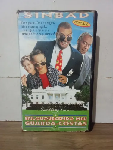 Vhs filme Enlouquecendo meu Guarda-Costas (dublado)