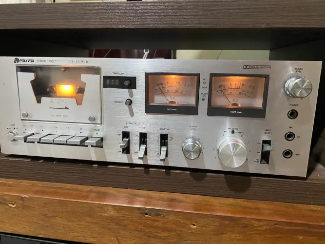 Tape Deck Polyvox CP 750D