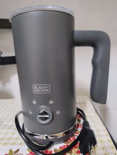 ESPUMADOR DE LEITE COM 4 FUNÇÕES GOURMAND GRIS
